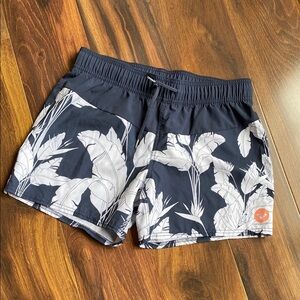 Roxy Navy and White Athletic Shorts